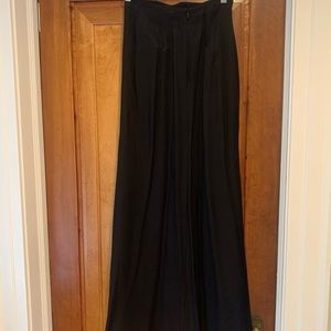Reformation high waisted black skirt
